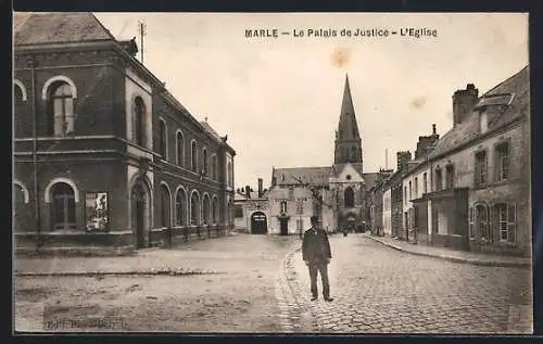 AK Marle, Le Palais de Justice, L`Eglise