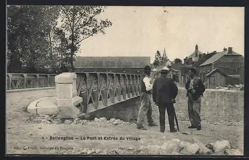 AK St-Quentin, Le Pont et Entree du Village