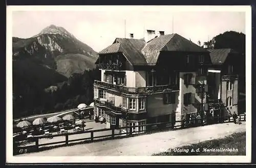 AK Gösing, Hotel Gösing an der Mariazellerbahn