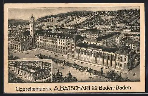 AK Baden-Baden, Cigarettenfabrik A. Batschari GmbH, Transitlager