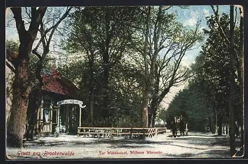 AK Brockeswalde, Gasthaus zur Waldeslust