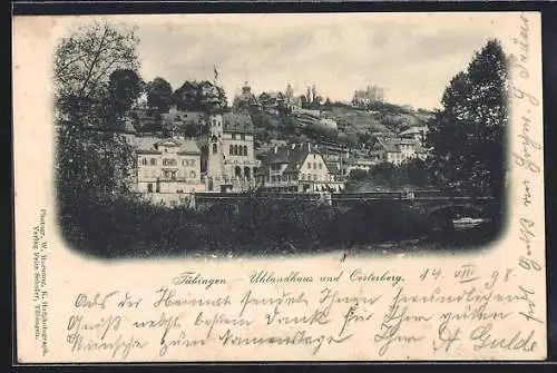 AK Tübingen, Uhlandhaus und Osterberg