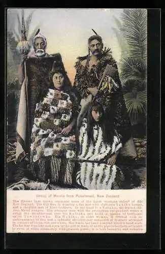 AK Puketeraki, Group of Maoris