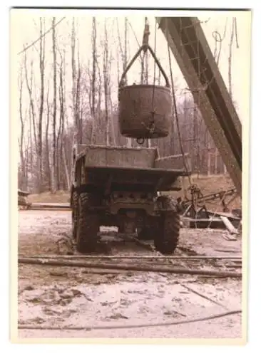 10 Fotografien unbekannter Fotograf, Ansicht Gross Döhren, Eisenerzgrube Fortuna, Förderturm & Bergwerk-Anlagen, Bergmann