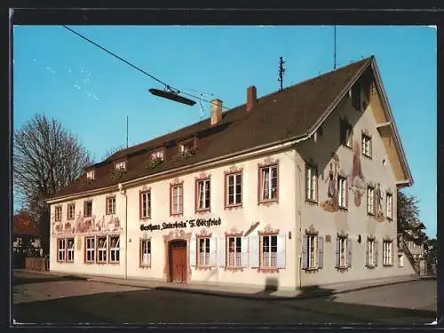 AK Diessen /Ammersee, Gasthof Unterbräu von F. Götzfried