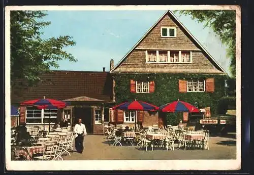 AK Köln-Dellbrück, Waldgasthaus Diepeschrather Mühle