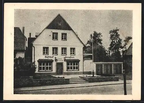 AK Soest /Westf., Am Gasthof Braustübl