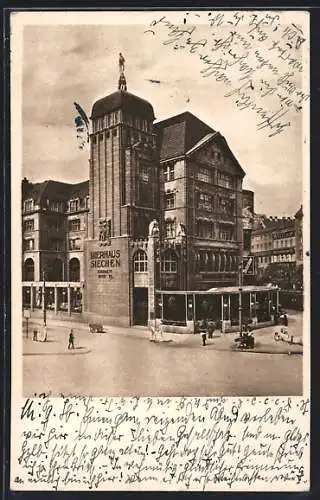 AK Berlin, Bierhaus Siechen am Potsdamer Platz