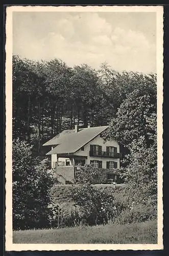 AK Laubach / Hessen, Gasthaus Jägerhaus von Maria Flick