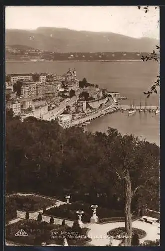 AK Monaco, Vue sur Monte-Carlo et le Cap Martin