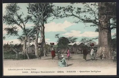 AK Dakar, Quartier Indigene