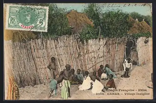 AK Dakar, Village indigène