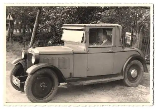 Fotografie Böttger, Dresden, Auto Hanomag Sport-Cabrio, Cabriolet