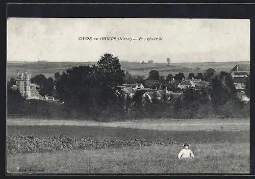 AK Chezy-en-Orxois /Aisne, Vue générale