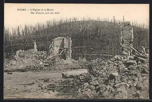 AK Pinon, L`Eglise et la Butte