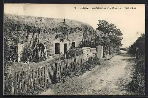 AK Laon, Habitations des Creutes