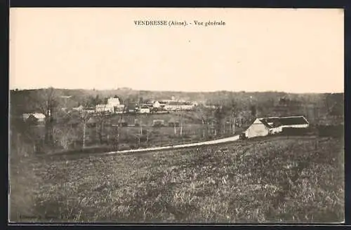 AK Vendresse /Aisne, Vue générale