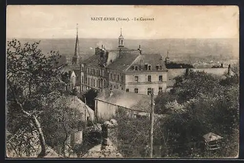 AK Saint-Erme /Aisne, Le Couvent