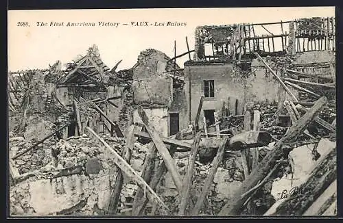 AK Vaux, Le Ruines, The First American Victory