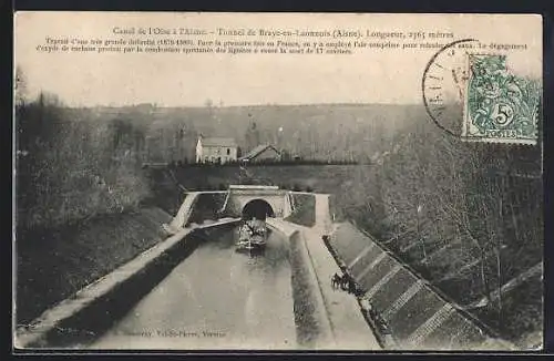 AK Braye-en-Laonnois, Canal de l`Oise a l`Aisne