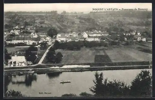 AK Nogent L`Artaud, Panorama de Romeny