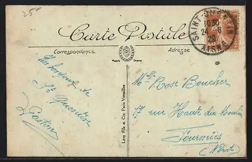 AK Saint-Quentin, Panorama prise du Beffroi