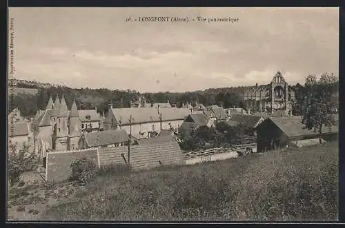 AK Longpont /Aisne, Vue panoramique