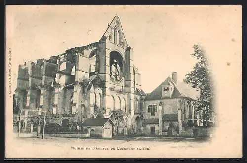 AK Longpont, Ruines de l`Abbaye