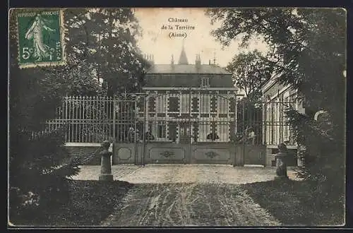 AK Terrière /Aisne, Le Château