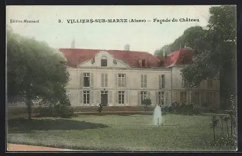 AK Villiers-sur-Marne, Facade du Château