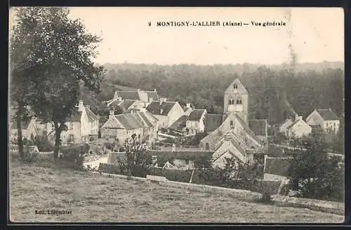 AK Montigny-l`Allier, Vue générale, Ortsansicht