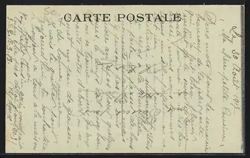 AK Droizy /Aisne, Vue panoramique, côté Sud-Ouest