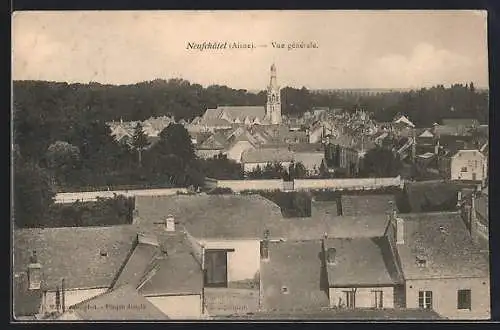 AK Neufchâtel /Aisne, Vue générale