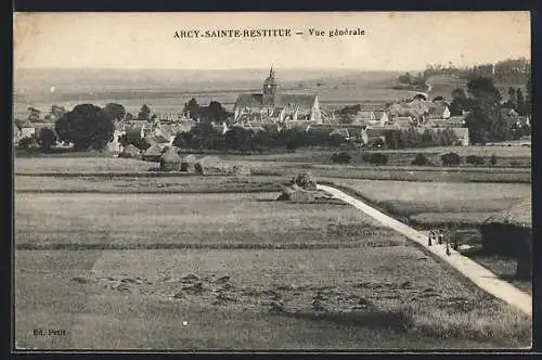 AK Arcy-Sainte-Restitue, Vue générale