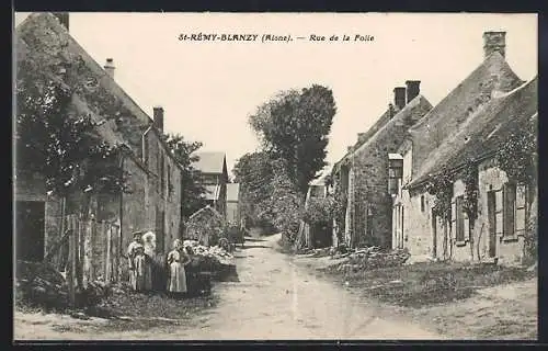 AK St-Rémy-Blanzy, Rue de la Folie