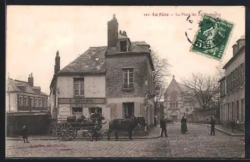 AK La Fère, La Place du Luxembourg