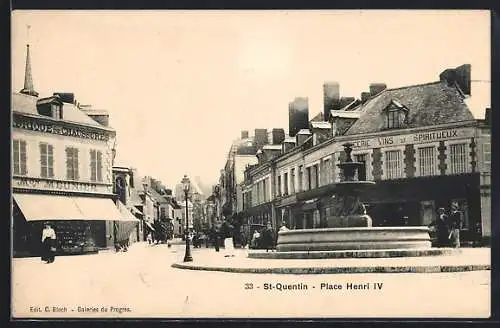 AK St-Quentin, Place Henri IV