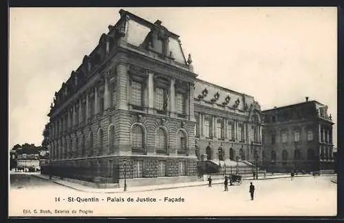 AK St-Quentin, Palais de Justice, Facade