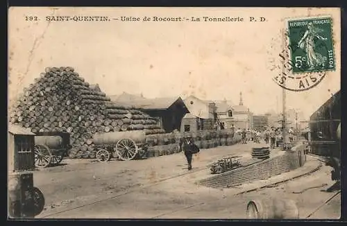 AK Saint-Quentin, Usine de Rocourt, La Tonnellerie