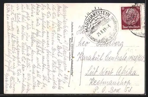 AK Marquartstein in Oberbayern, Unterkunftshäuser im Ort