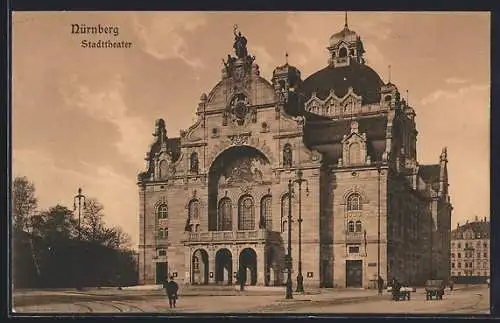 AK Nürnberg, Partie am Stadttheater