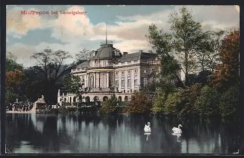 AK Ludwigsburg / Württemberg, Schloss Monrepos