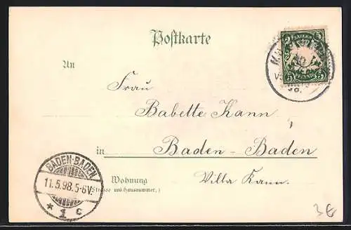 AK München, Rathaus mit Strassenpartie