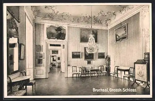 AK Bruchsal, Zimmer im Grossherzogl. Schloss