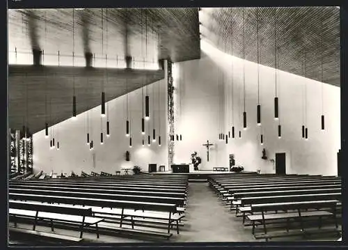 AK Schramberg-Sulgen, Innenansicht der Stadtpfarrkirche St. Laurentius