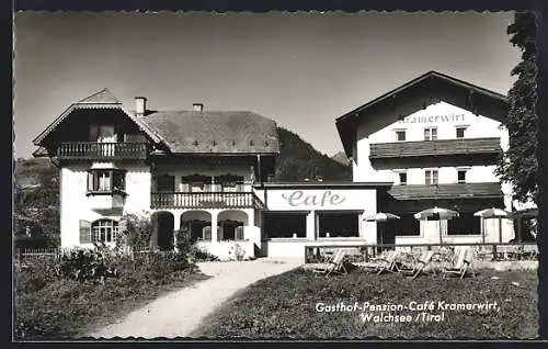 AK Walchsee, Gasthof Pension Cafe Kramerwirt