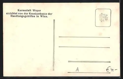 AK Weyer, Blick zur Kuranstalt