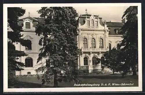 AK Schwechat, Reichsschulungsburg DAF Wien-Schwechat