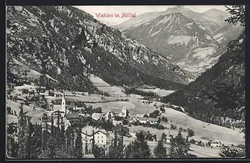 AK Winklern im Mölltal, Blick über den Ort