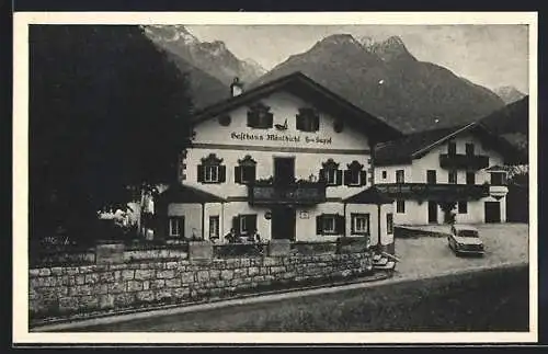 AK Kundl /Tirol, Gasthof Pension Möslbichl